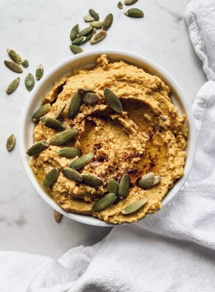 Pumpkin Pie Hummus