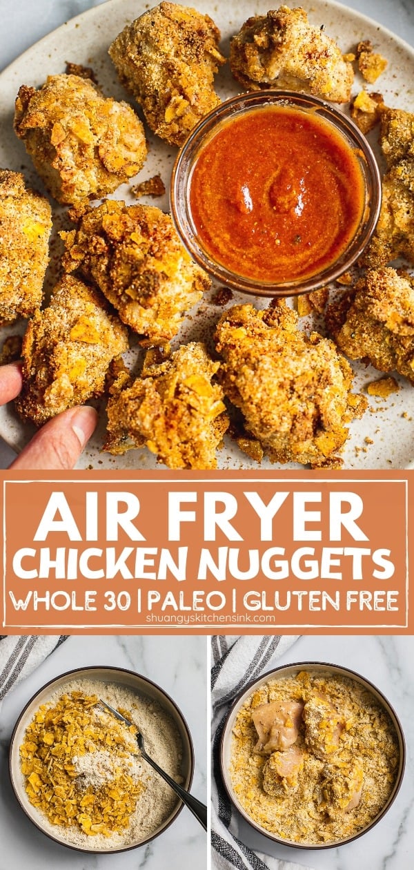 Air Fryer Chicken Nuggets Recipe - Rachel Cooks®