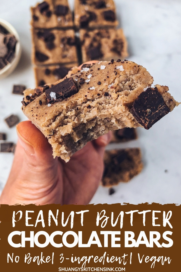 no-bake peanut butter chocolate bars