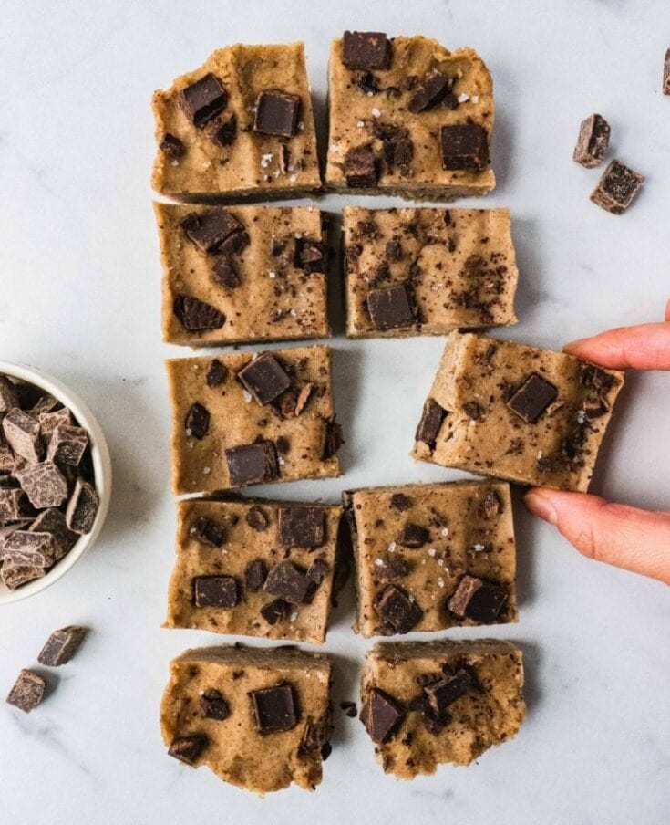 No Bake Peanut Butter Chocolate Bars