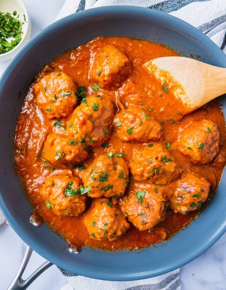 Paleo Italian Meatballs {Whole 30} - Shuangy's Kitchen Sink