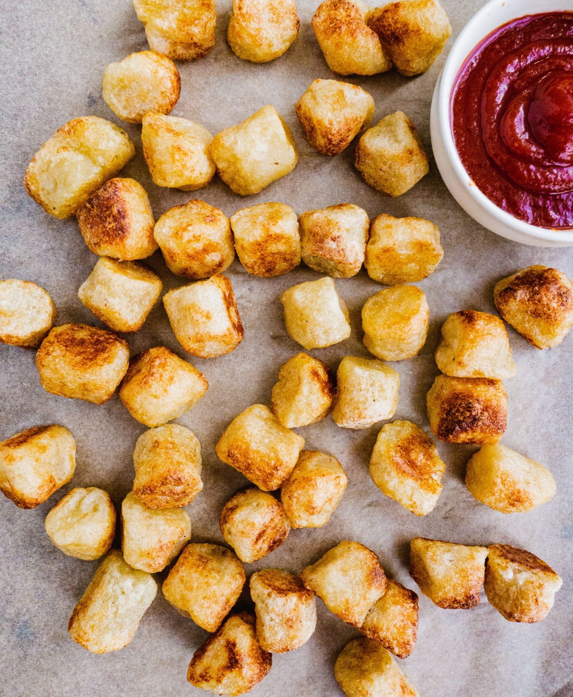 Crispy Air Fryer Cauliflower Gnocchi - Shuangy's Kitchen Sink