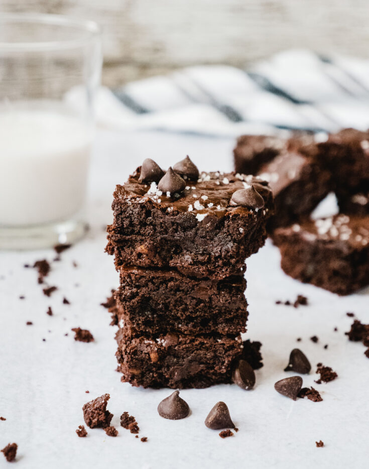 Healthy Gooey Fudgy Brownies (Paleo, Gluten Free, Keto)