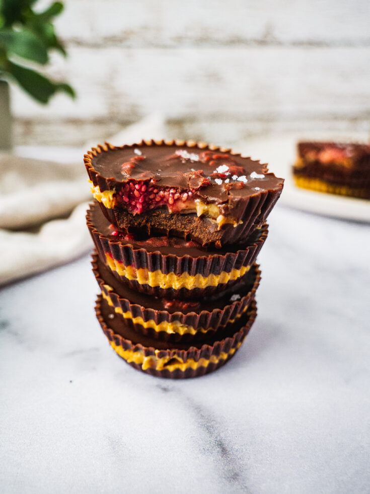 Peanut Butter Jelly Cups (Vega, Keto, Gluten Free)
