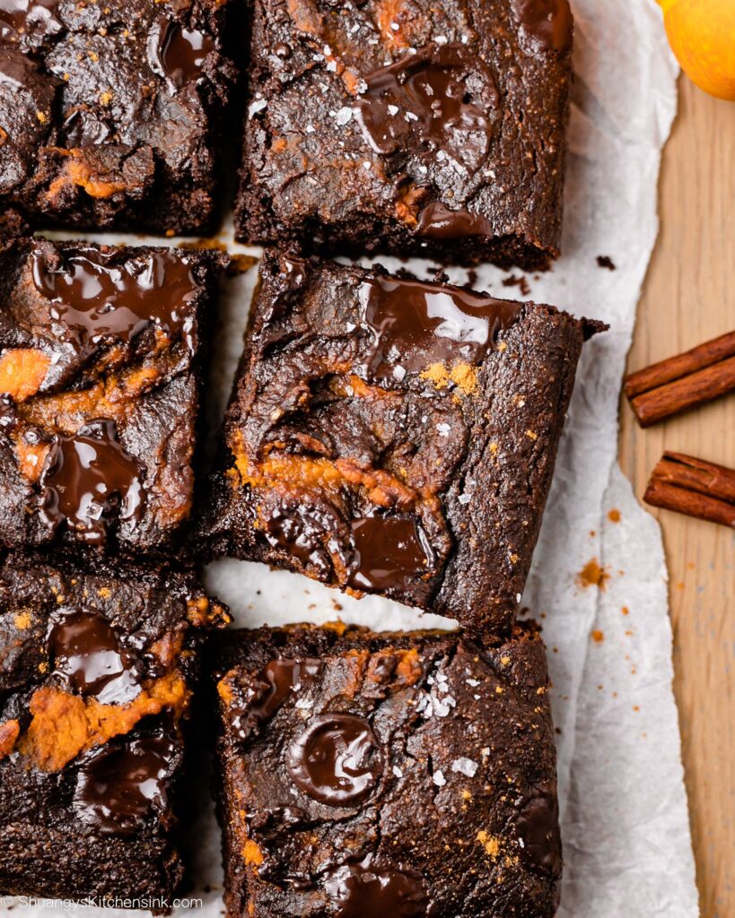 Pumpkin Brownies