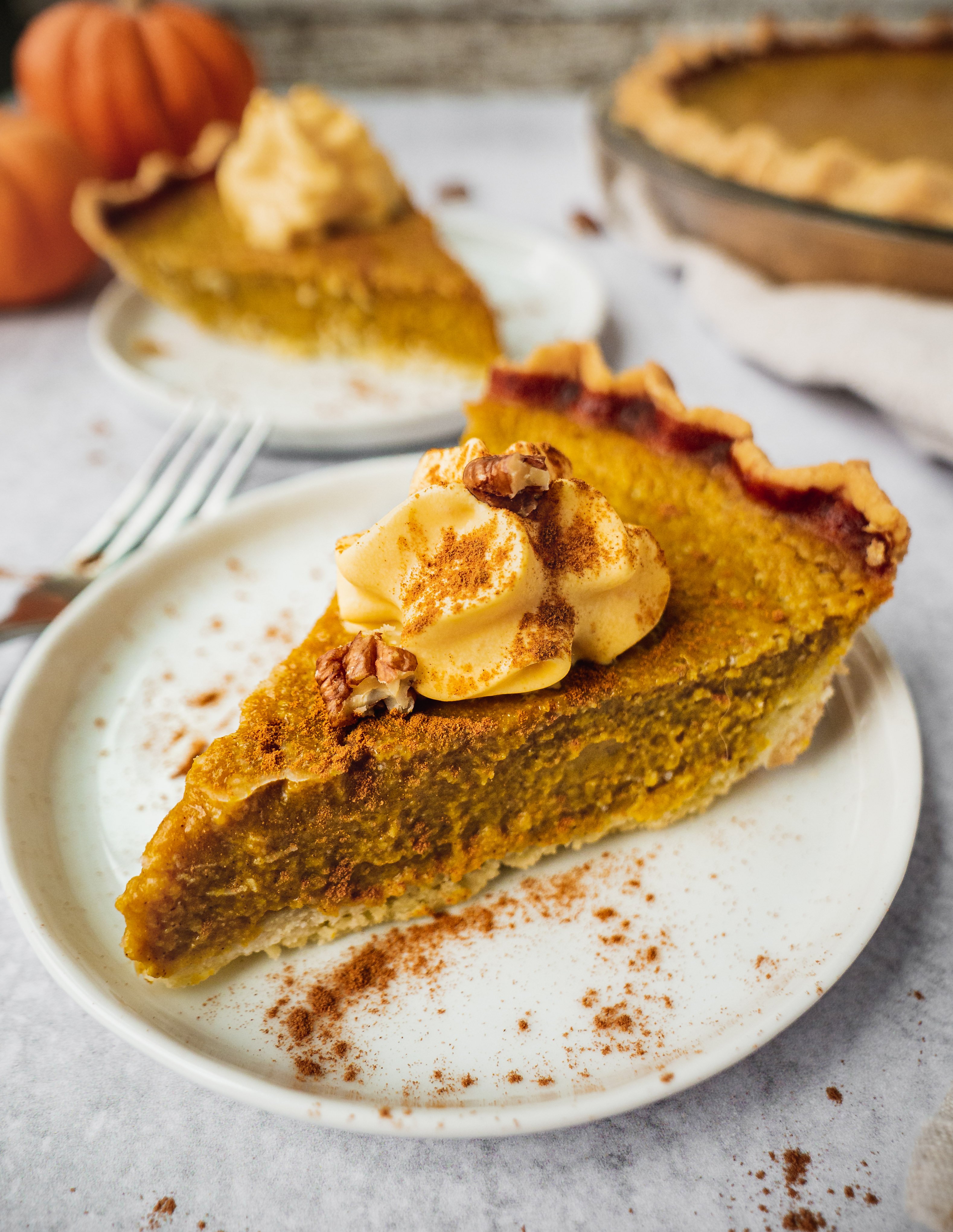 Healthy Pumpkin Pie (Paleo, Low Carb) Shuangy's Kitchensink