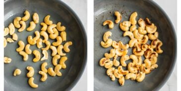 Instructions step by step on how to make instant pot cashew chicken.