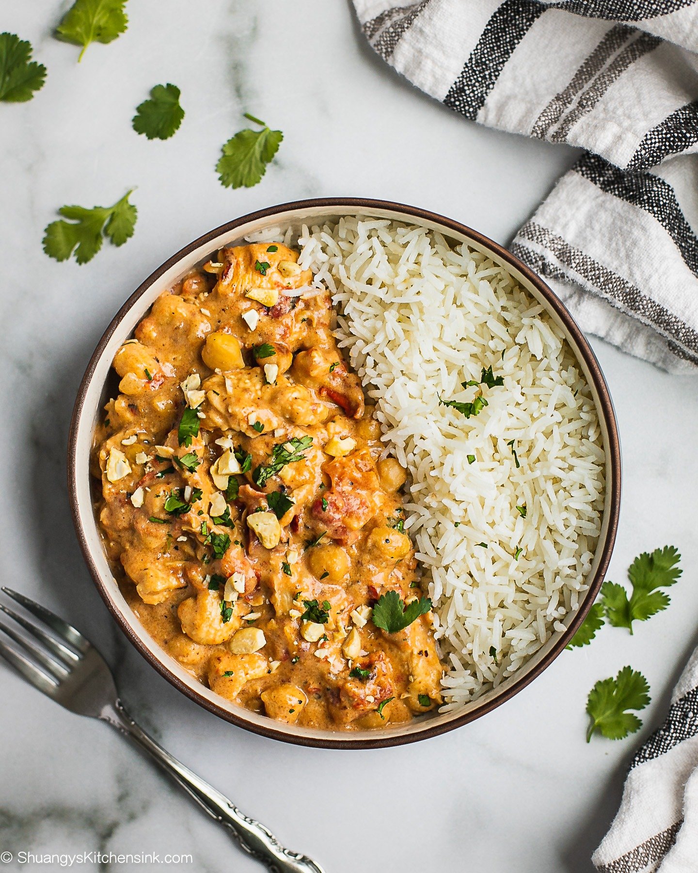 Instant Pot Peanut Butter Chicken {20 min} | Shuangy's Kitchensink