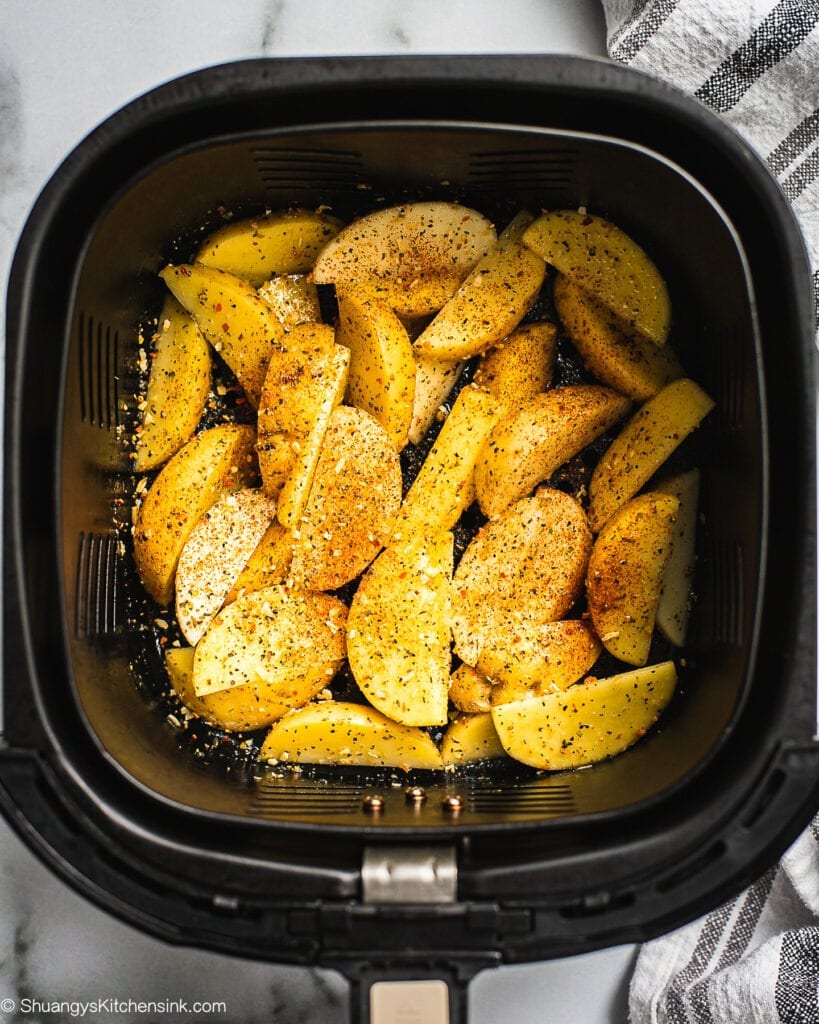 Air Fryer Potato Fries {Whole30, Vegan} Shuangy's Kitchen Sink