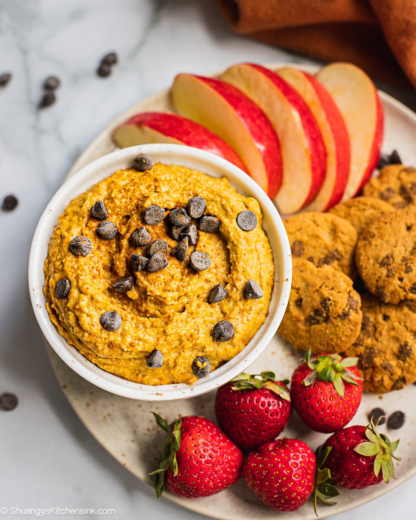 Pumpkin Pie Hummus 5 Ingredients Shuangy s Kitchensink pumpkin-pie-hummus-5-ingredients-shuangy-s-kitchensink