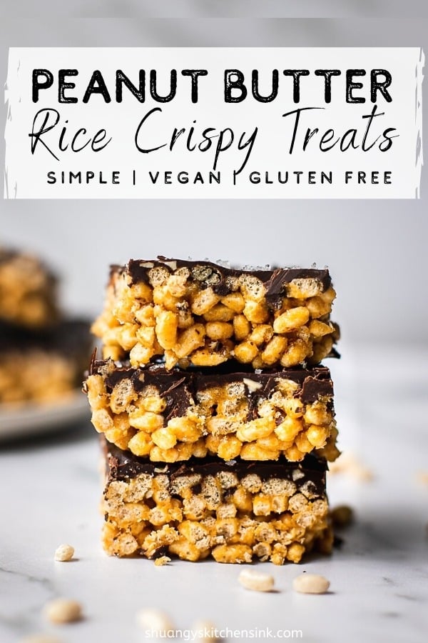 Peanut Butter Rice Krispie Treats Recipe - THIS IS NOT DIET FOOD