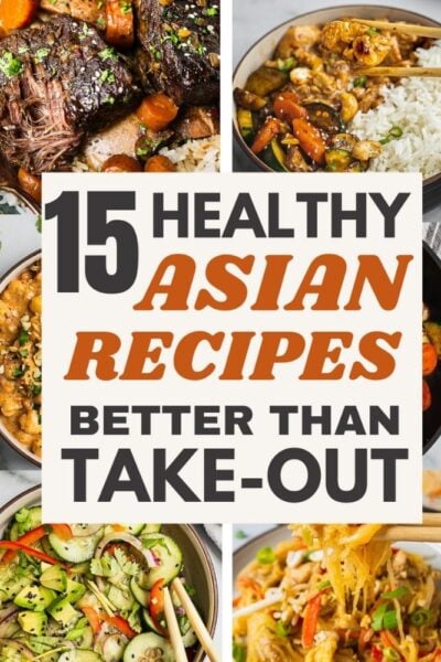 A collection of easy to make, healthy Asian food recipes, healthy Asian dinner recipes.