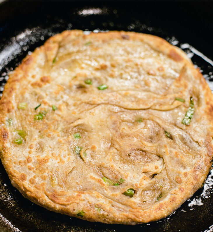 Cook each side until golden brown. Cover until fully cooked.