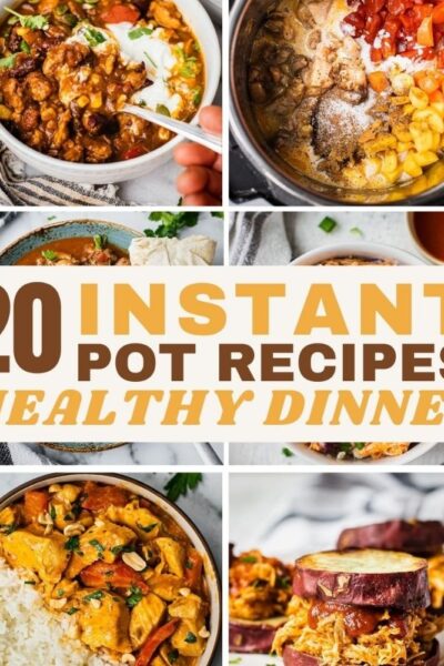instant pot chili, instant pot pulled pork sandwich, instant pot thai chicken curry