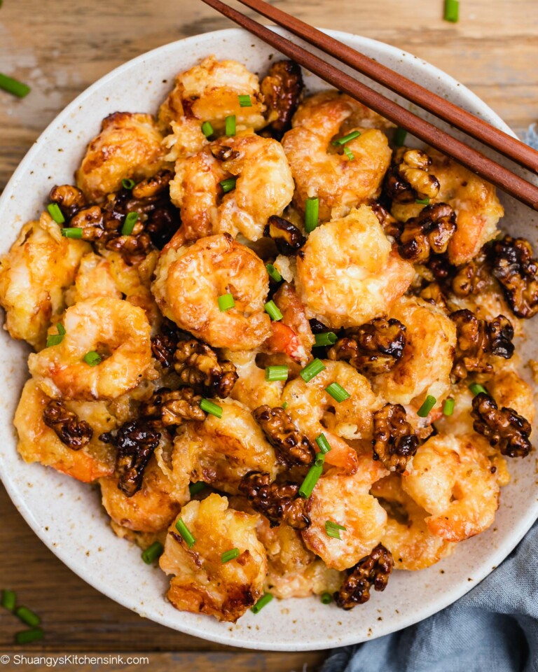 Honey Walnut Shrimp {Air Fryer} Shuangy's Kitchensink