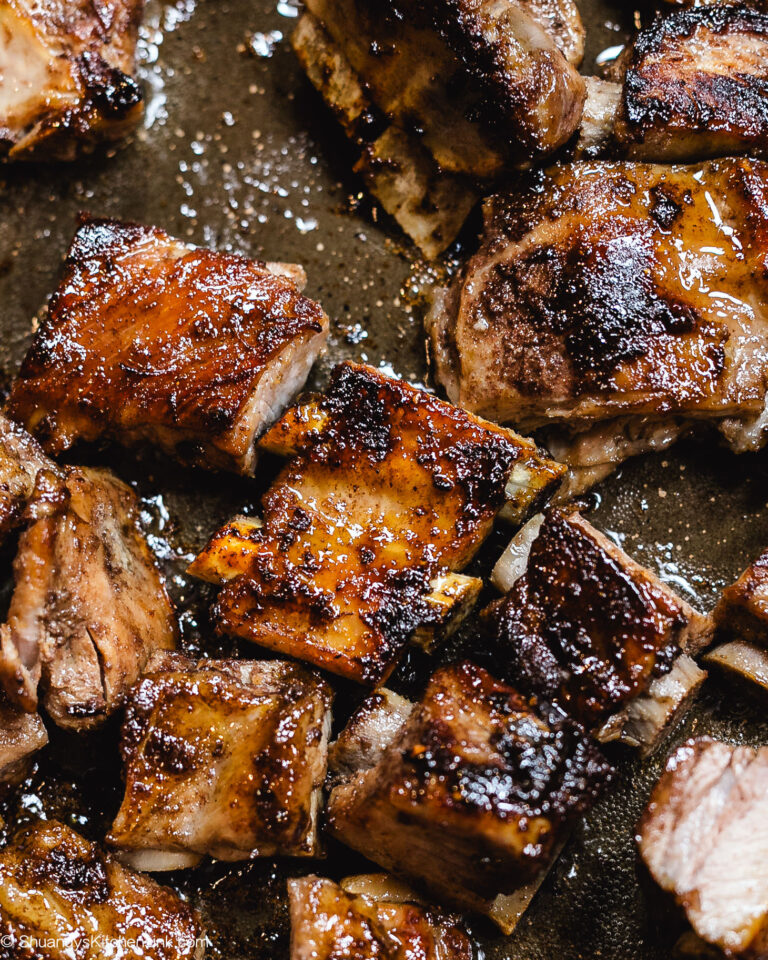 Red Sazon Ribs Red Braised Ribs (Hong Shao Pai Gu) | Shuangy's Kitchensink