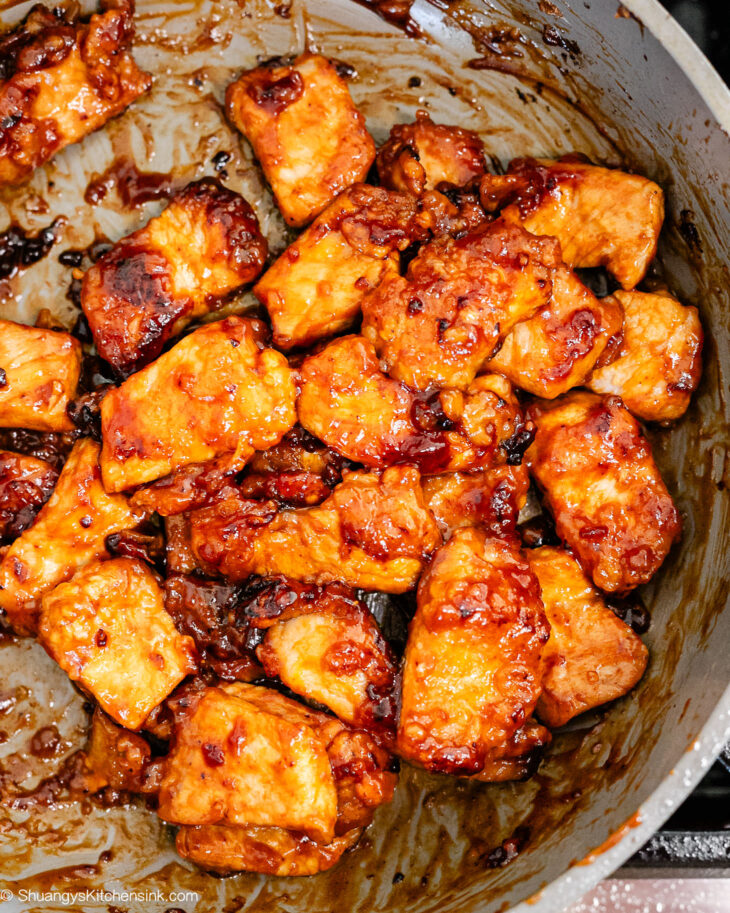 Instruction on how to make the best sweet and sour pork.