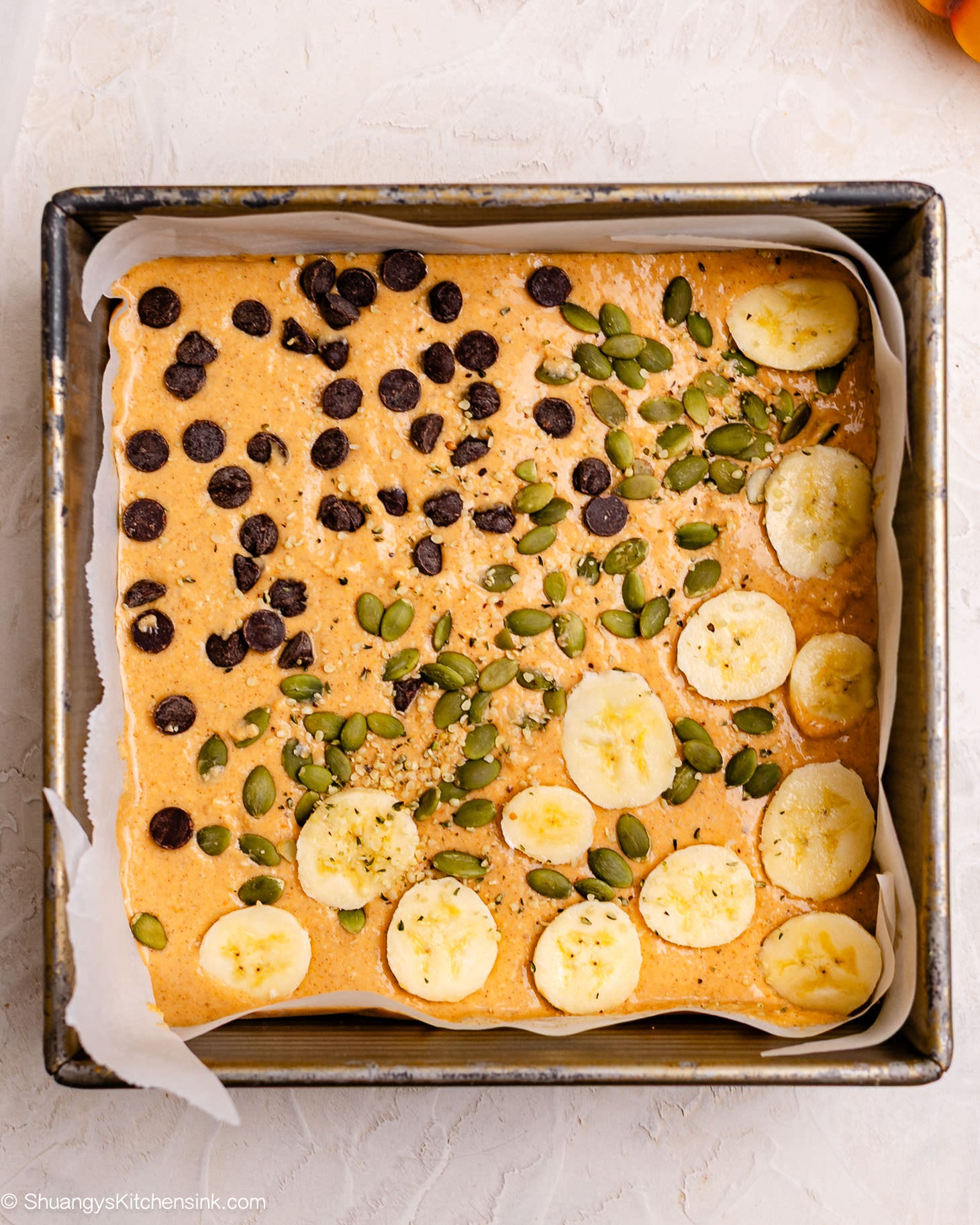Step by step instruction to make pancake oat bake in one blender.