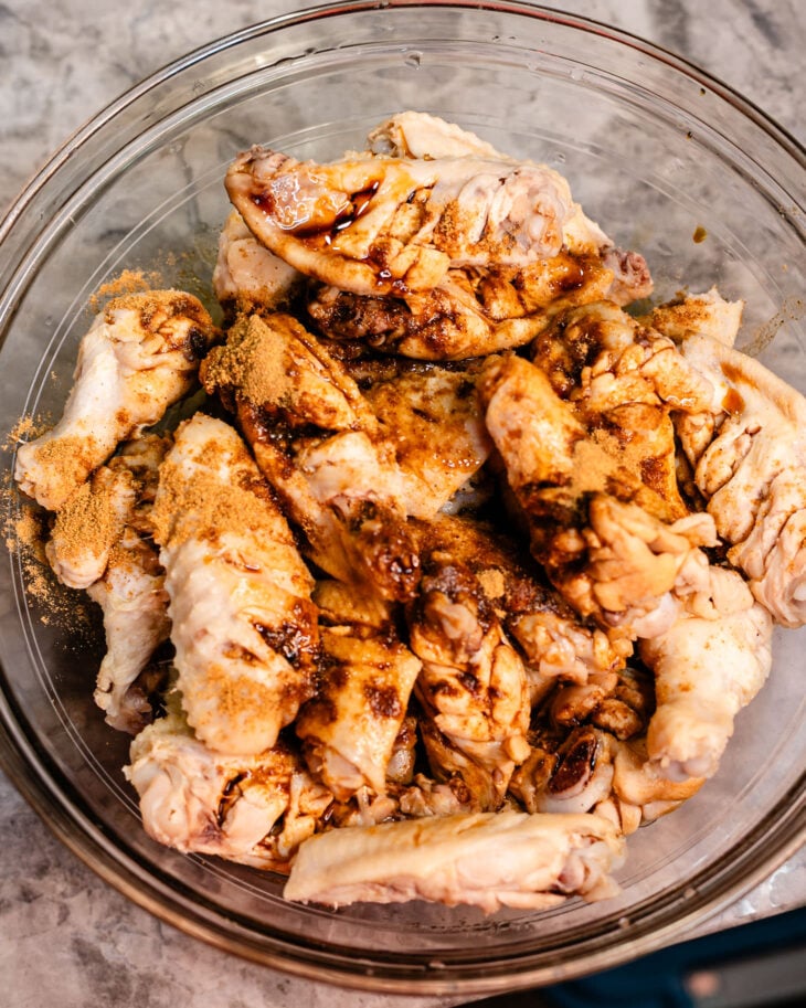 Add all the marinade ingredients.