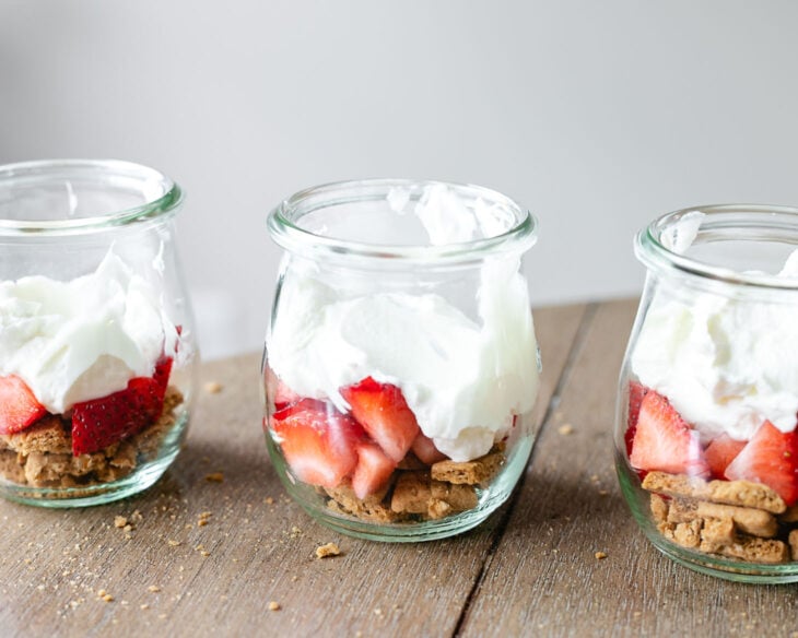 Add a layer of Greek yogurt.