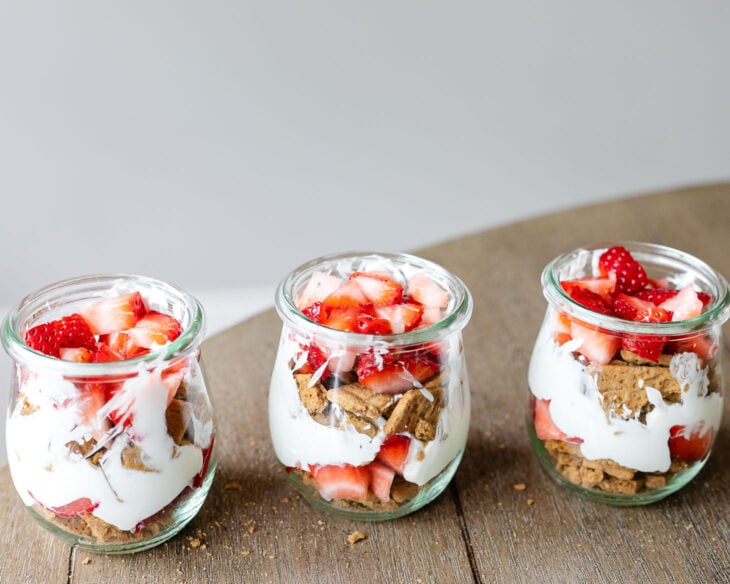 Repeat the layers until your jar is filled.